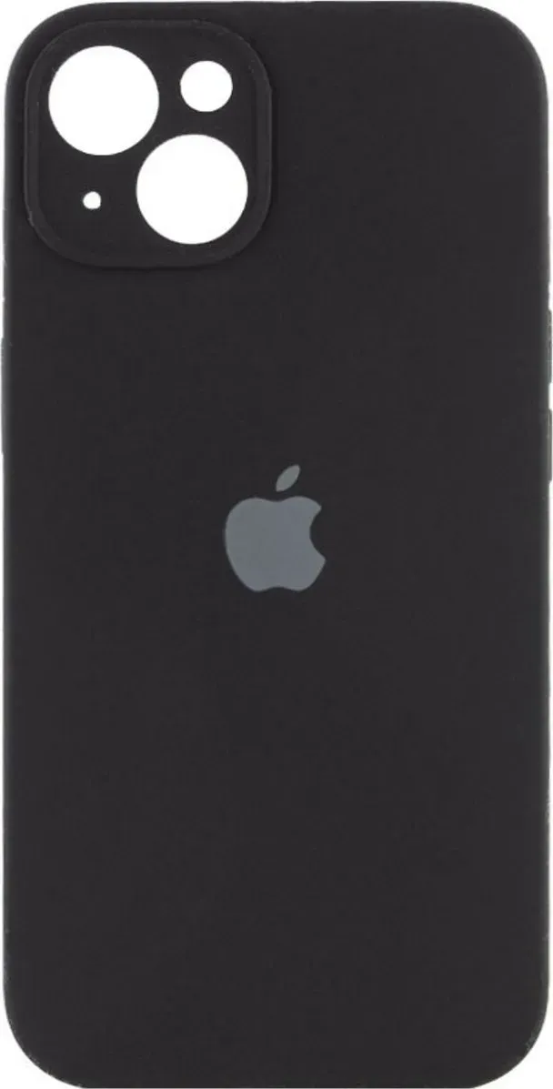 Чохол-накладка Silicone Full Case AA Camera Protect for Apple iPhone 15 14,Black