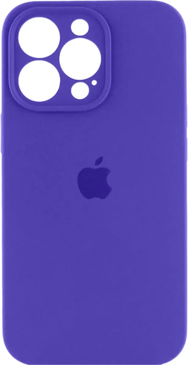 Чохол-накладка Silicone Full Case AA Camera Protect for Apple iPhone 13 Pro 22,Dark Purple