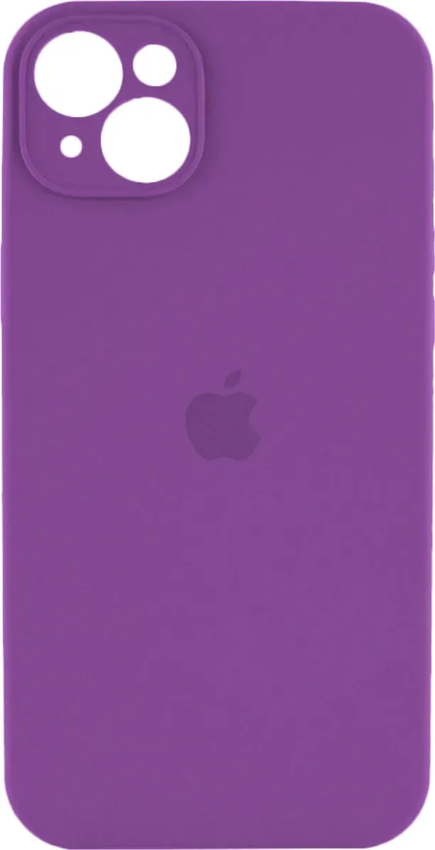 Чехол-накладка Silicone Full Case AA Camera Protect for Apple iPhone 14 19,Purple