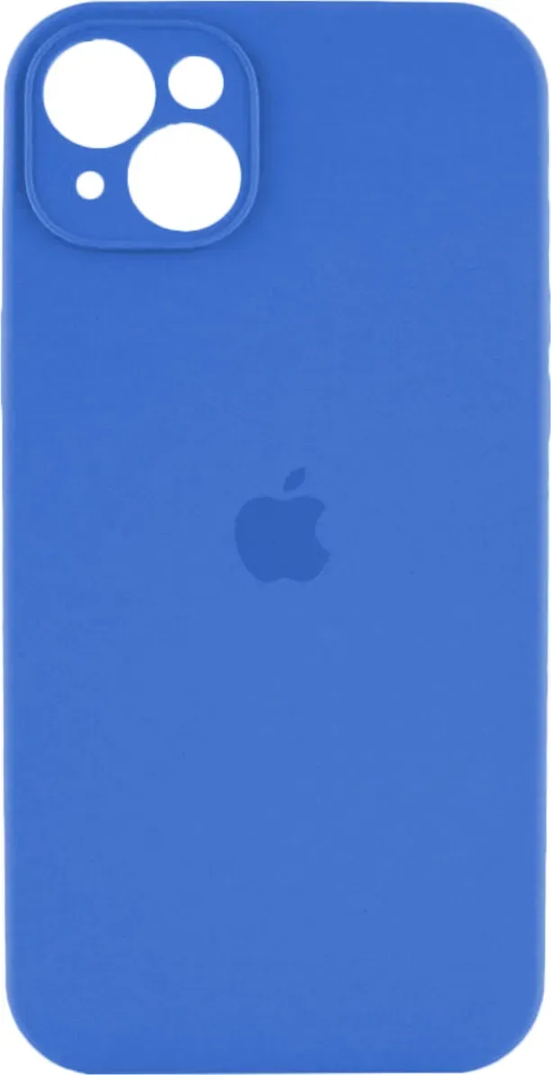Чехол-накладка Silicone Full Case AA Camera Protect for Apple iPhone 14 3,Royal Blue