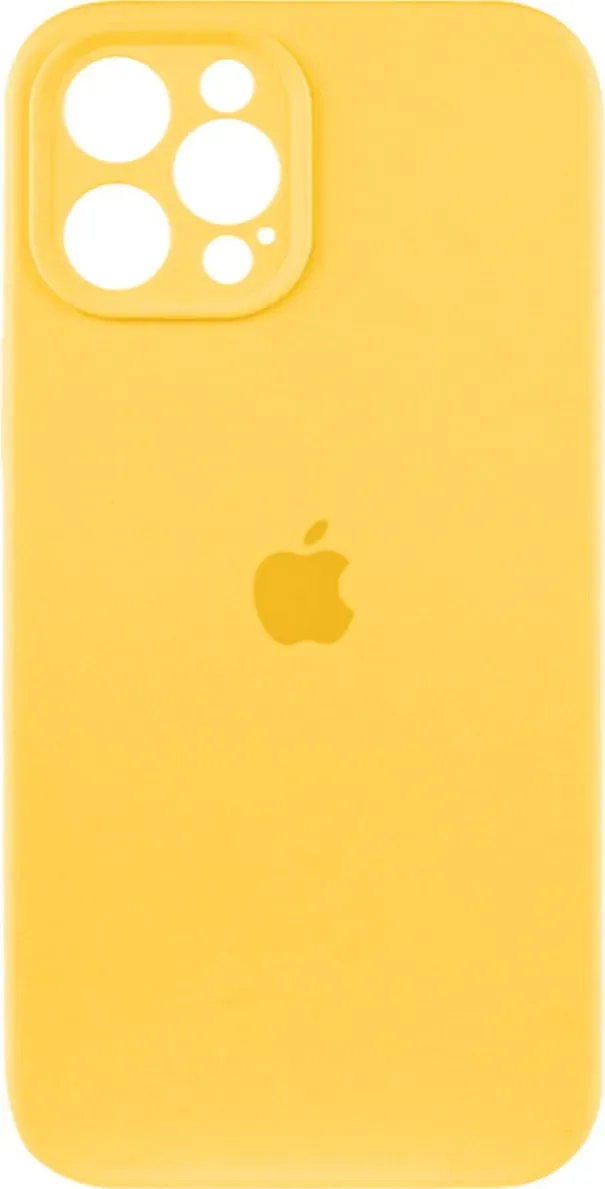 Чехол-накладка Silicone Full Case AA Camera Protect for Apple iPhone 11 Pro Max 56,Sunny Yellow