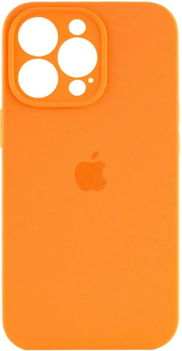 Чехол-накладка Silicone Full Case AA Camera Protect for Apple iPhone 13 Pro Max 52,Orange