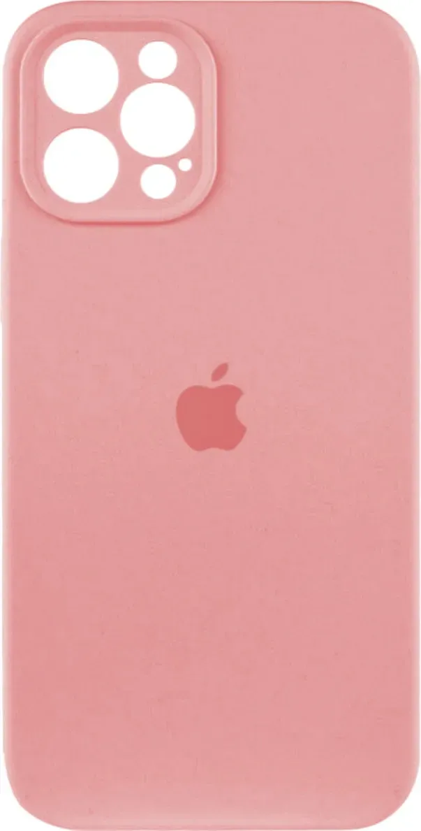 Чехол-накладка Silicone Full Case AA Camera Protect for Apple iPhone 12 Pro Max 41,Pink