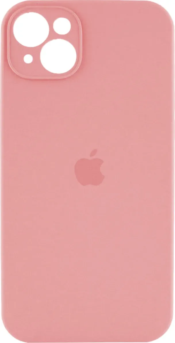 Чехол-накладка Silicone Full Case AA Camera Protect for Apple iPhone 14 41,Pink