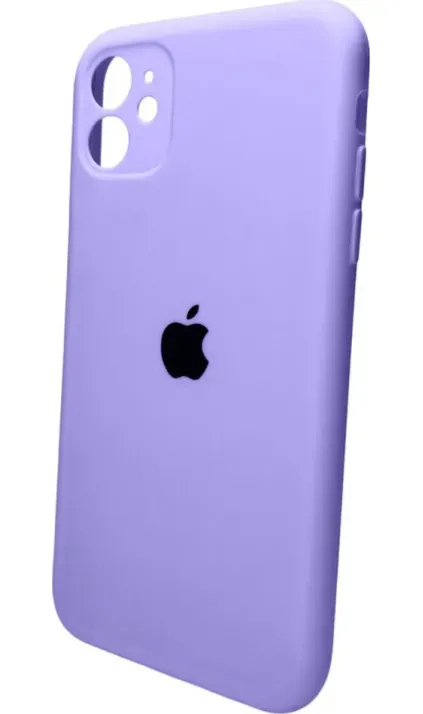 Чехол-накладка Silicone Full Case AA Camera Protect для Apple iPhone 11 Pro Max круглый 26,Elegant Purple