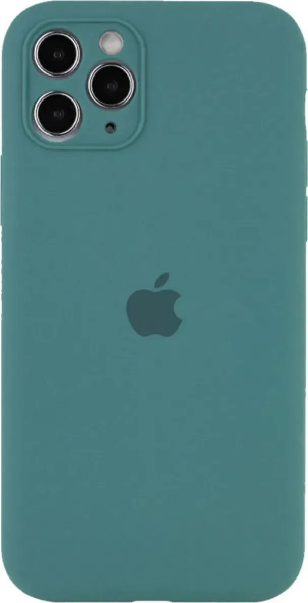 Чехол-накладка Silicone Full Case AA Camera Protect for Apple iPhone 11 Pro Max 46,Pine Green