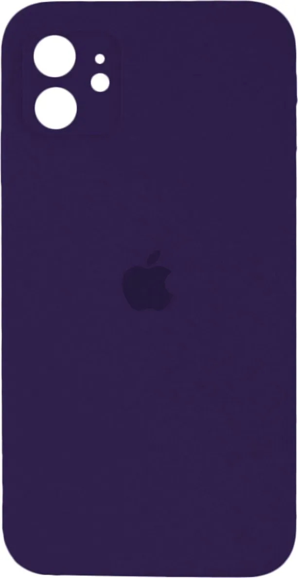 Чехол-накладка Silicone Full Case AA Camera Protect for Apple iPhone 12 59,Berry Purple