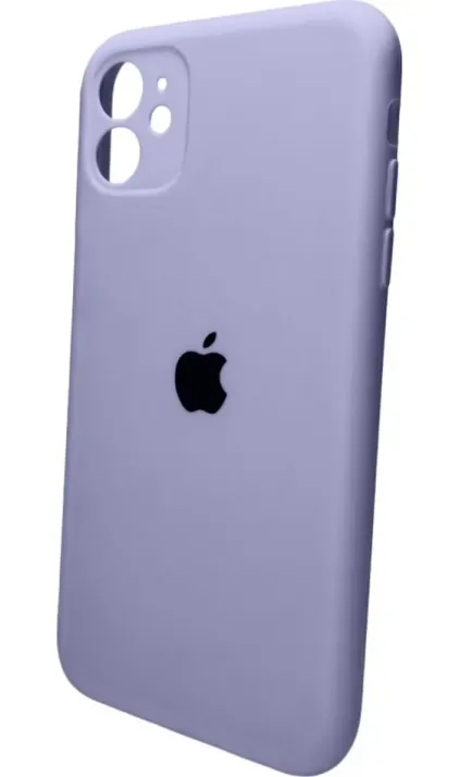 Чехол-накладка Silicone Full Case AA Camera Protect для Apple iPhone 11 Pro Max круглый 28,Lavender Grey