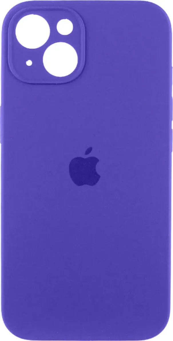 Чехол-накладка Silicone Full Case AA Camera Protect for Apple iPhone 14 22,Dark Purple