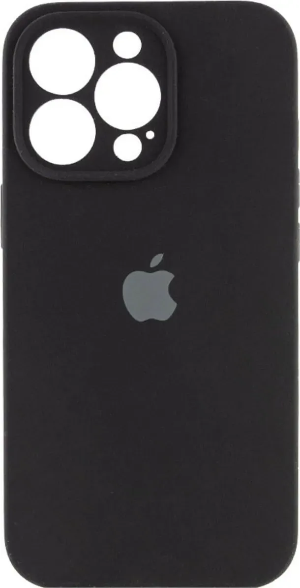 Чохол-накладка Silicone Full Case AA Camera Protect for Apple iPhone 13 Pro Max 14,Black