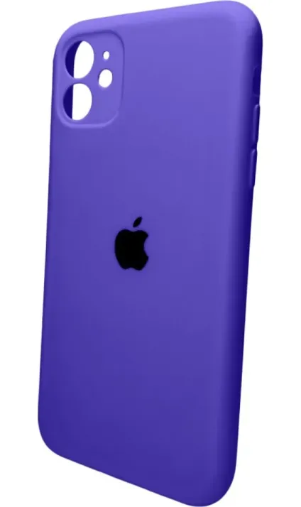 Чехол-накладка Silicone Full Case AA Camera Protect для Apple iPhone 11 Pro круглый 22,Dark Purple