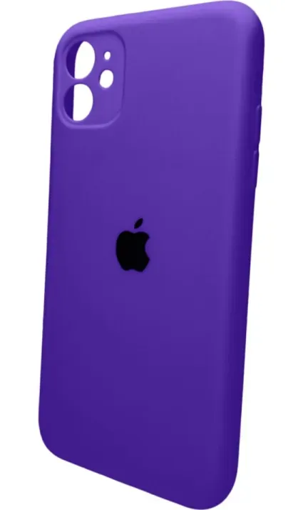 Чехол-накладка Silicone Full Case AA Camera Protect для Apple iPhone 11 Pro круглый 54,Amethist