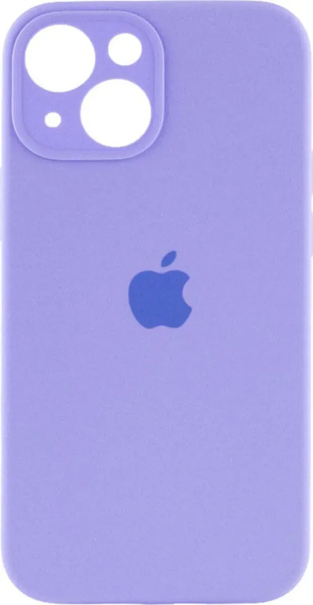 Чехол-накладка Silicone Full Case AA Camera Protect for Apple iPhone 15 26,Elegant Purple