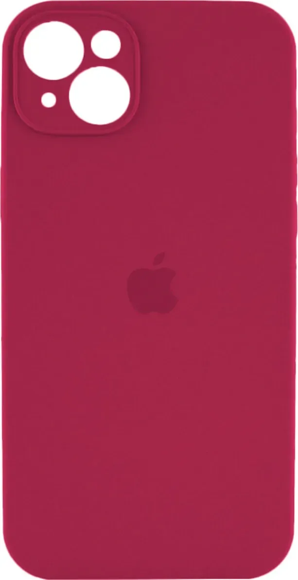 Чохол-накладка Silicone Full Case AA Camera Protect for Apple iPhone 14 35,Maroon