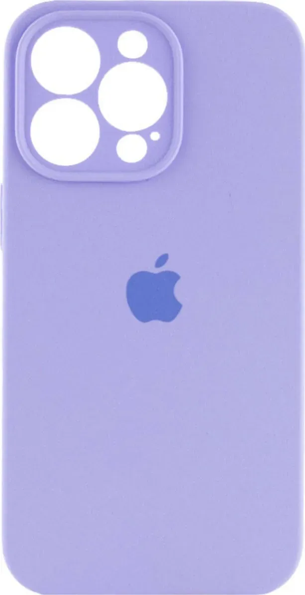 Чохол-накладка Silicone Full Case AA Camera Protect for Apple iPhone 15 Pro Max 26,Elegant Purple