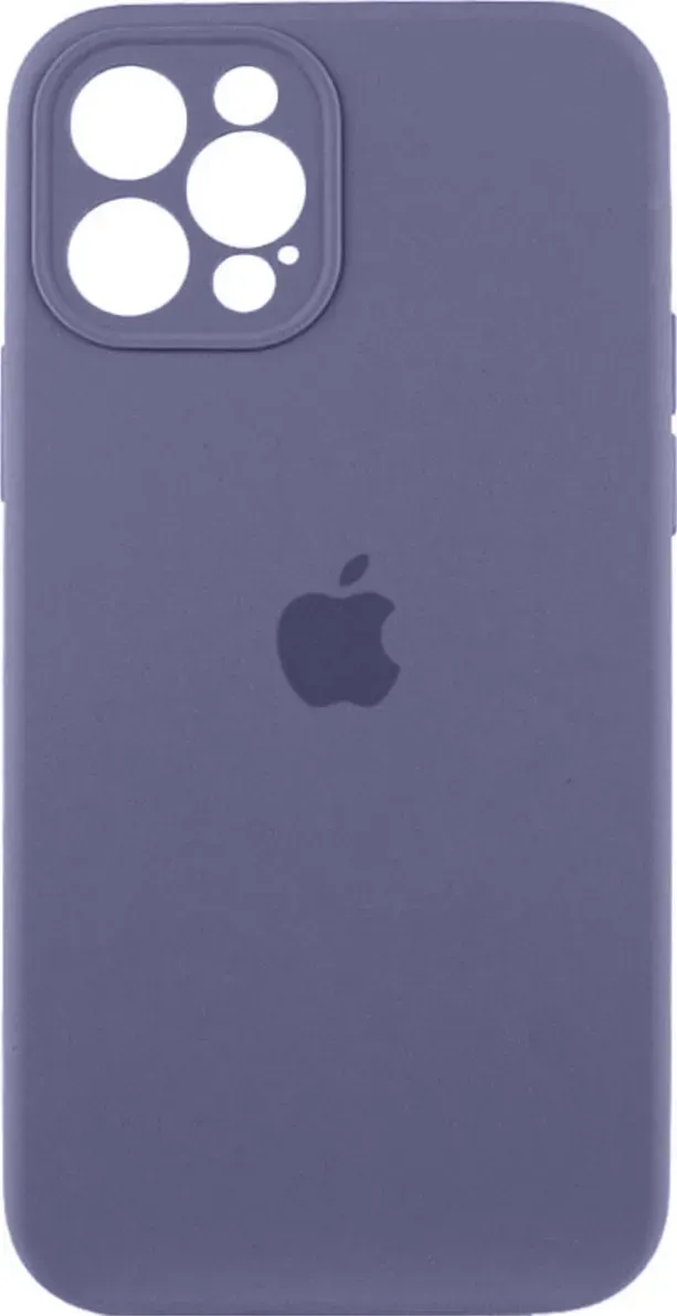 Чохол-накладка Silicone Full Case AA Camera Protect for Apple iPhone 12 Pro Max 28,Lavender Grey