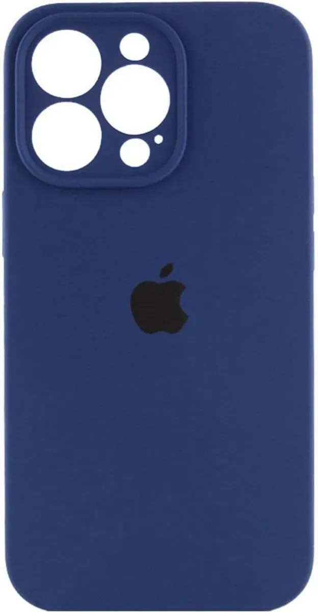 Чохол-накладка Silicone Full Case AA Camera Protect for Apple iPhone 14 Pro Max 7,Dark Blue