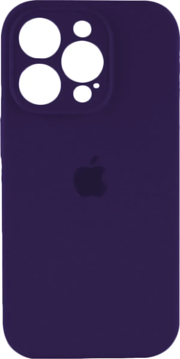 Чехол-накладка Silicone Full Case AA Camera Protect for Apple iPhone 13 Pro 59,Berry Purple