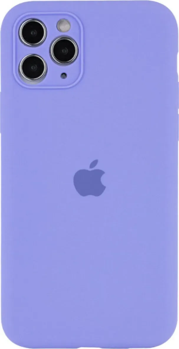 Чехол-накладка Silicone Full Case AA Camera Protect for Apple iPhone 12 Pro 26,Elegant Purple
