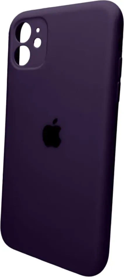 Чехол-накладка Silicone Full Case AA Camera Protect для Apple iPhone 11 Pro круглый 59,Berry Purple