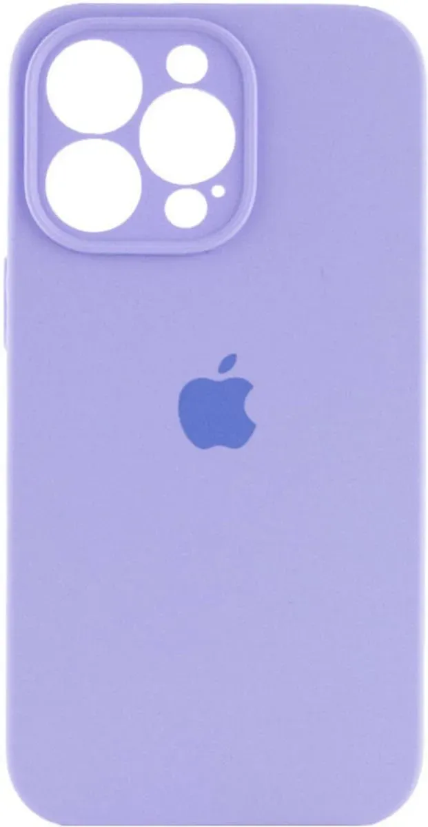 Чохол-накладка Silicone Full Case AA Camera Protect for Apple iPhone 13 Pro Max 26,Elegant Purple