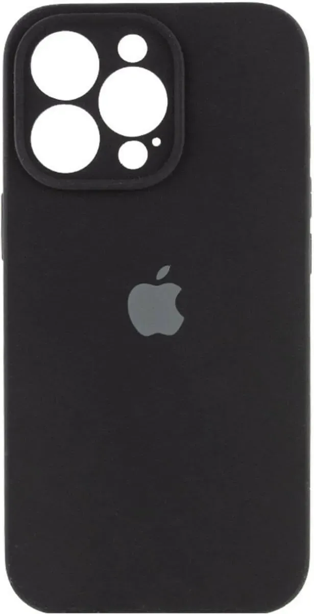 Чехол-накладка Silicone Full Case AA Camera Protect for Apple iPhone 14 Pro 14,Black