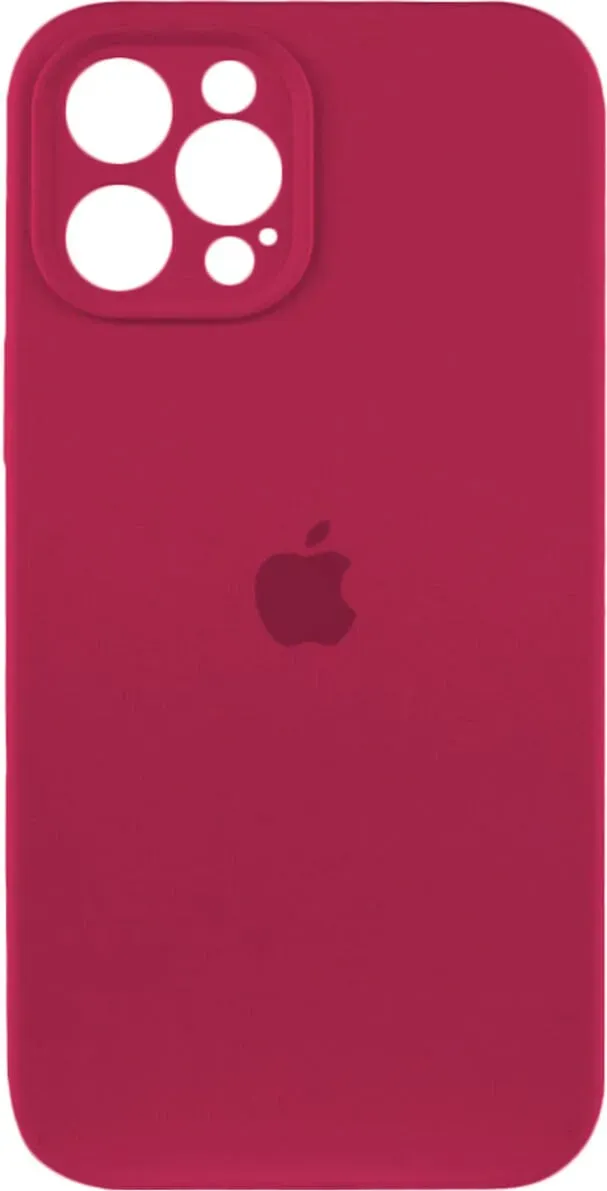 Чохол-накладка Silicone Full Case AA Camera Protect for Apple iPhone 12 Pro 35,Maroon