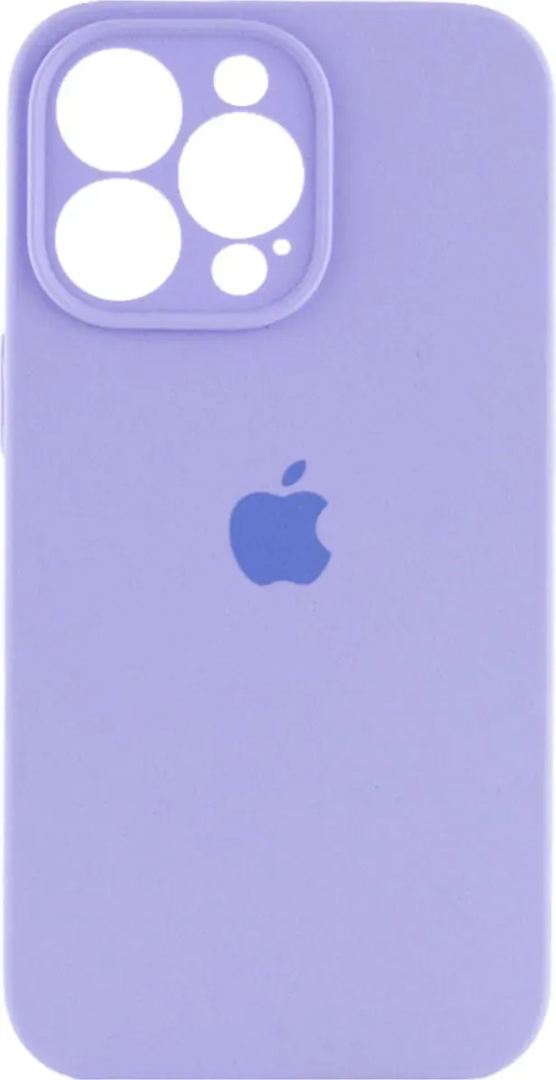 Чехол-накладка Silicone Full Case AA Camera Protect for Apple iPhone 15 Pro 26,Elegant Purple