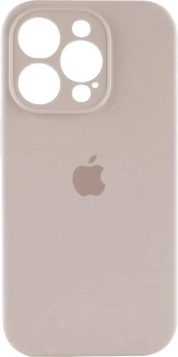 Чехол-накладка Silicone Full Case AA Camera Protect for Apple iPhone 15 Pro Max 9,Antique White