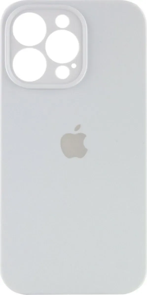 Чохол-накладка Silicone Full Case AA Camera Protect for Apple iPhone 15 Pro 8,White