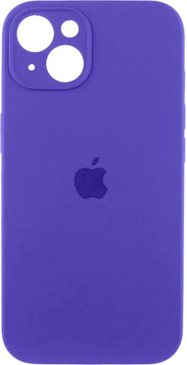 Чехол-накладка Silicone Full Case AA Camera Protect for Apple iPhone 13 22,Dark Purple