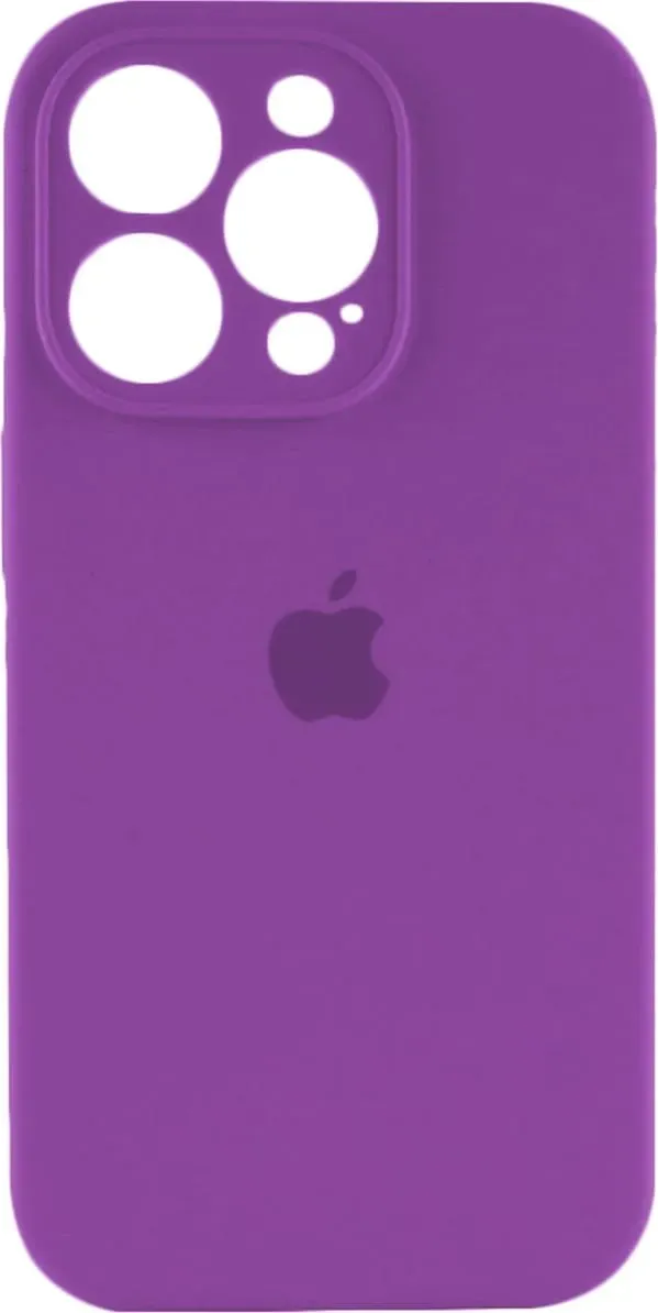 Чехол-накладка Silicone Full Case AA Camera Protect for Apple iPhone 14 Pro 19,Purple