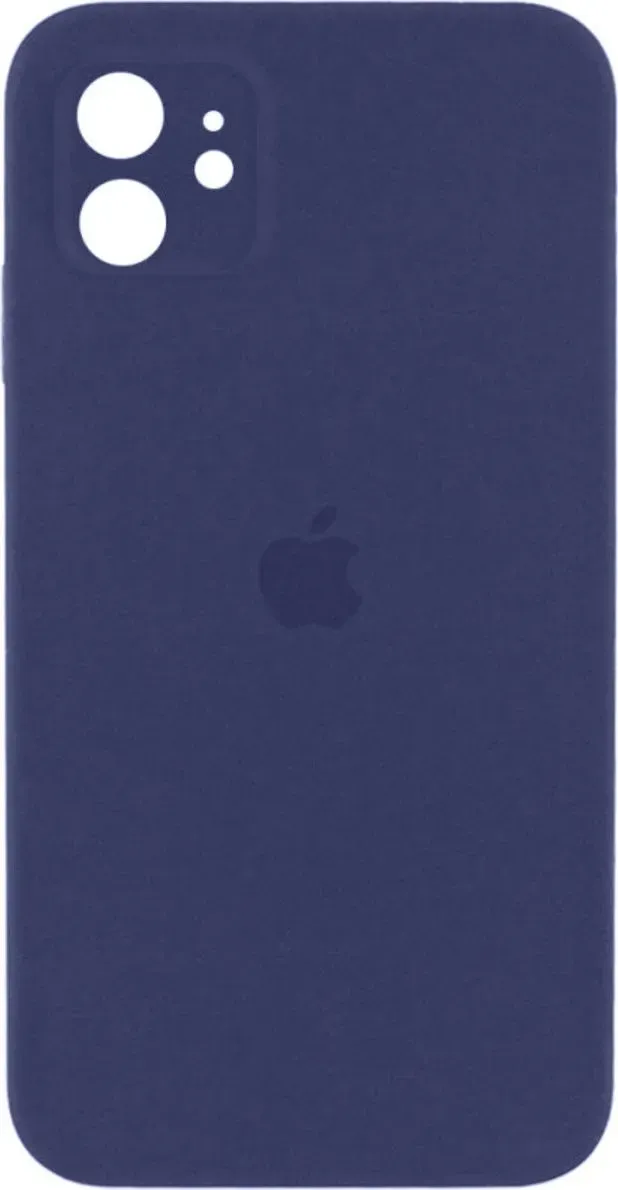 Чохол-накладка Silicone Full Case AA Camera Protect for Apple iPhone 12 7,Dark Blue