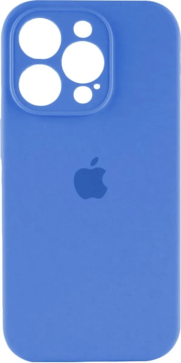 Чохол-накладка Silicone Full Case AA Camera Protect for Apple iPhone 15 Pro 3,Royal Blue