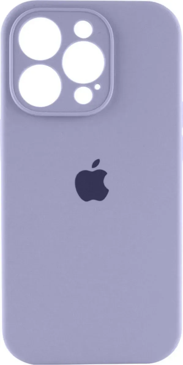 Чехол-накладка Silicone Full Case AA Camera Protect for Apple iPhone 14 Pro Max 28,Lavender Grey