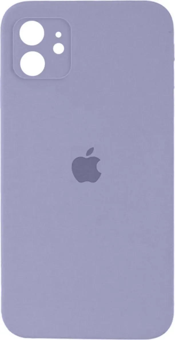 Чехол-накладка Silicone Full Case AA Camera Protect for Apple iPhone 12 28,Lavender Grey