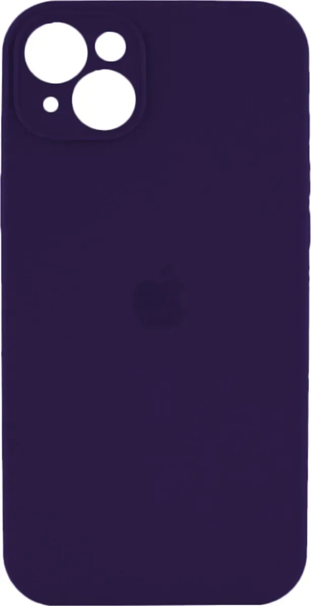 Чехол-накладка Silicone Full Case AA Camera Protect for Apple iPhone 13 59,Berry Purple