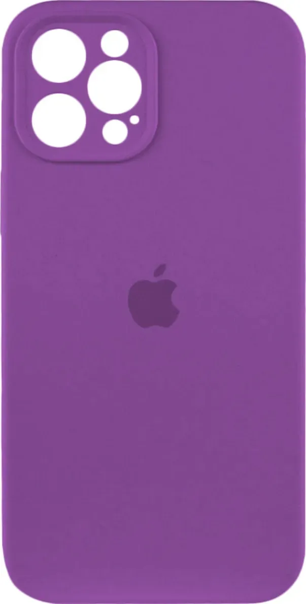 Чохол-накладка Silicone Full Case AA Camera Protect for Apple iPhone 12 Pro 19,Purple