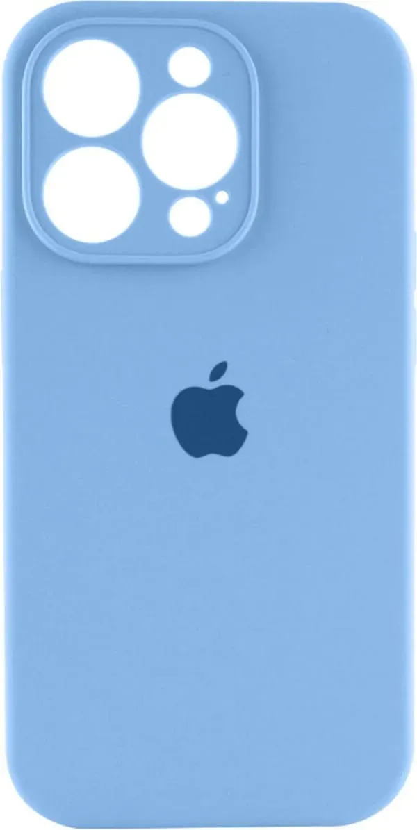 Чехол-накладка Silicone Full Case AA Camera Protect for Apple iPhone 14 49,Cornflower