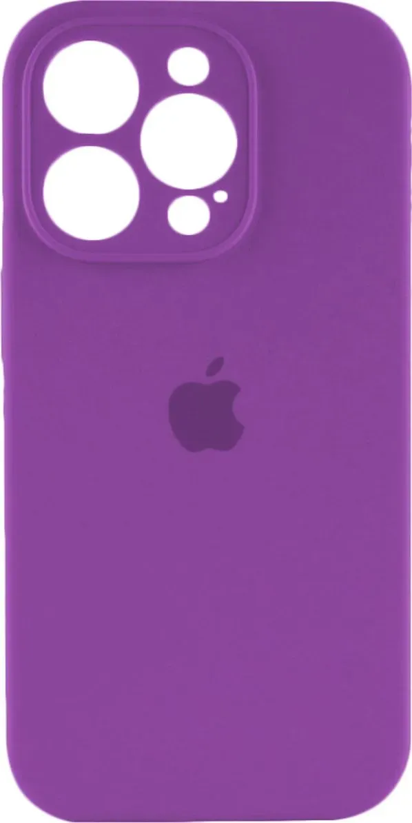 Чехол-накладка Silicone Full Case AA Camera Protect for Apple iPhone 14 Pro Max 19,Purple