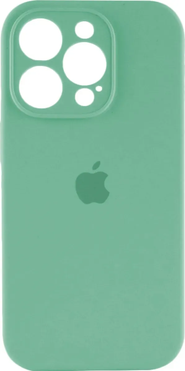 Чохол-накладка Silicone Full Case AA Camera Protect for Apple iPhone 15 Pro Max 30,Spearmint