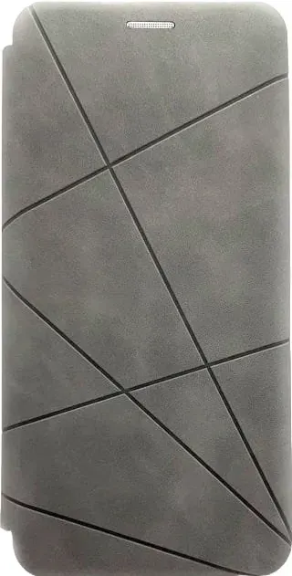 Чохол-книжка Dekker Geometry for TECNO Pop 5 (BD2) Grey