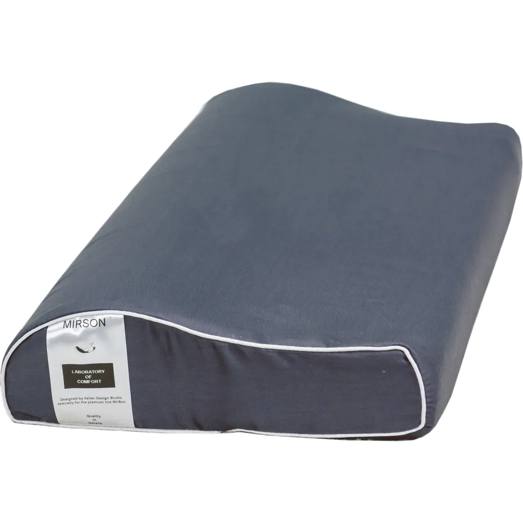  MirSon ортопедическая №6112 Delicate satin Iron grey Kiddy Boy 50х2 (2200003262667)