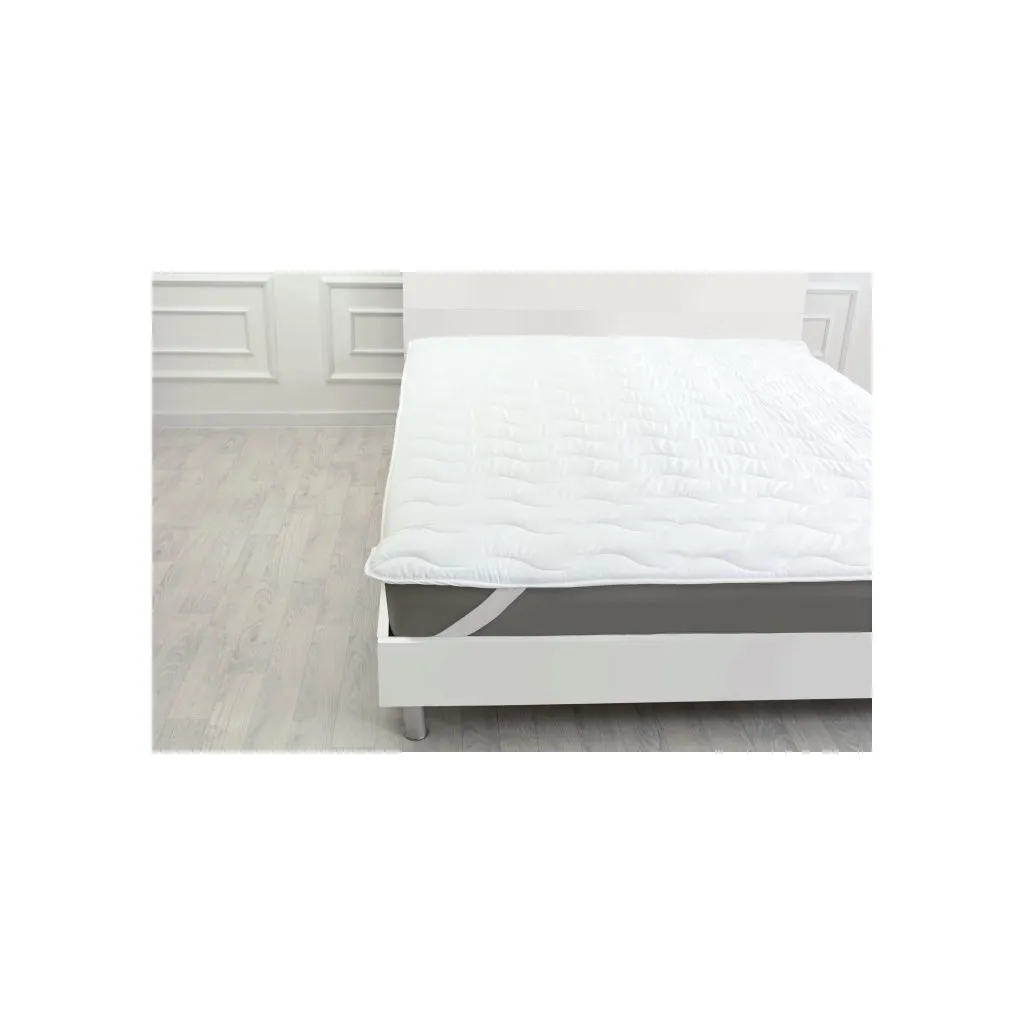 Наматрацник MirSon Eco Light №1712 EcoSilk Air-Soft звичайний на резинці по кутах White 120x200 см (2200002888271)