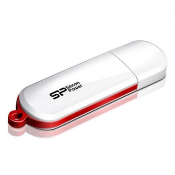 Флеш память USB Silicon Power LUX mini 320 64 GB White (SP064GBUF2320V1W)
