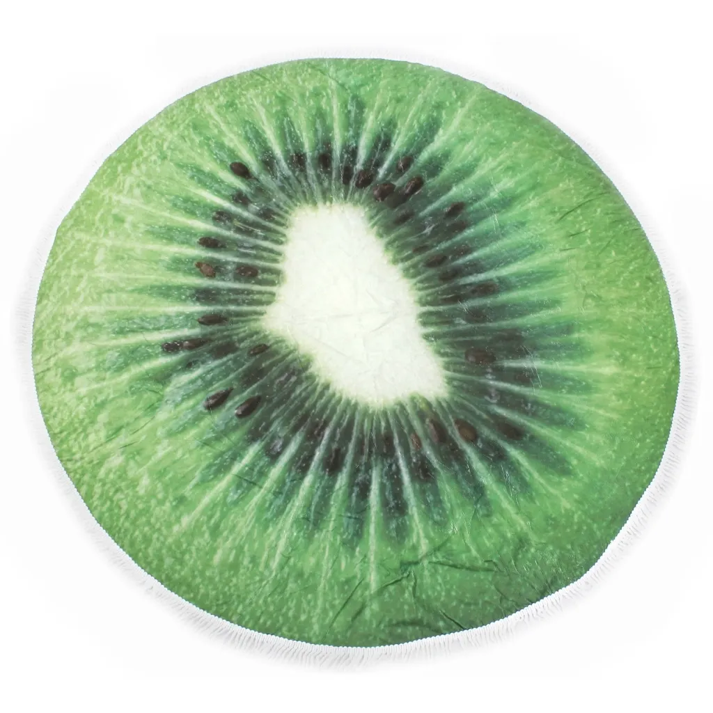 Полотенце MirSon пляжное №5074 Summer Time Kiwi 150x150 см (2200003947823)