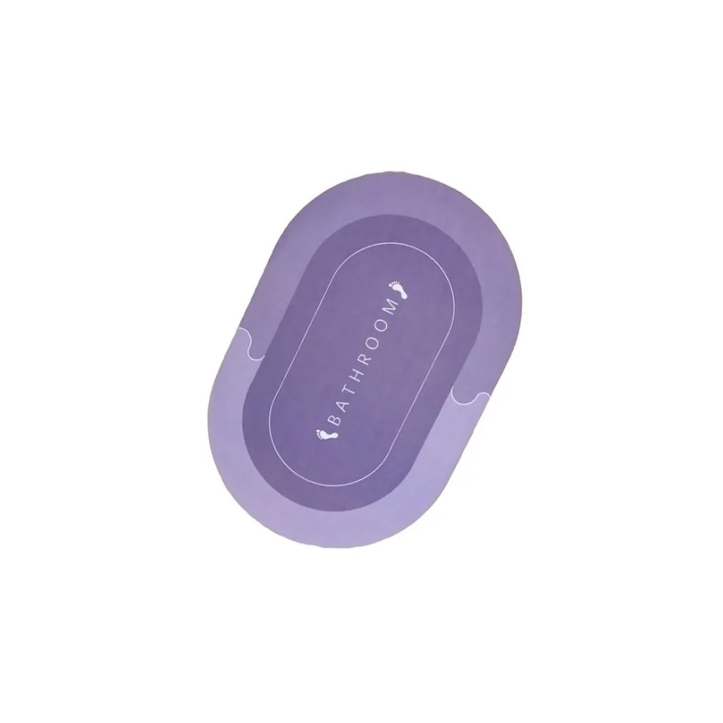 Stenson суперпоглощающий 40 х 60 см овальный фиолетовый (R30939 violet)