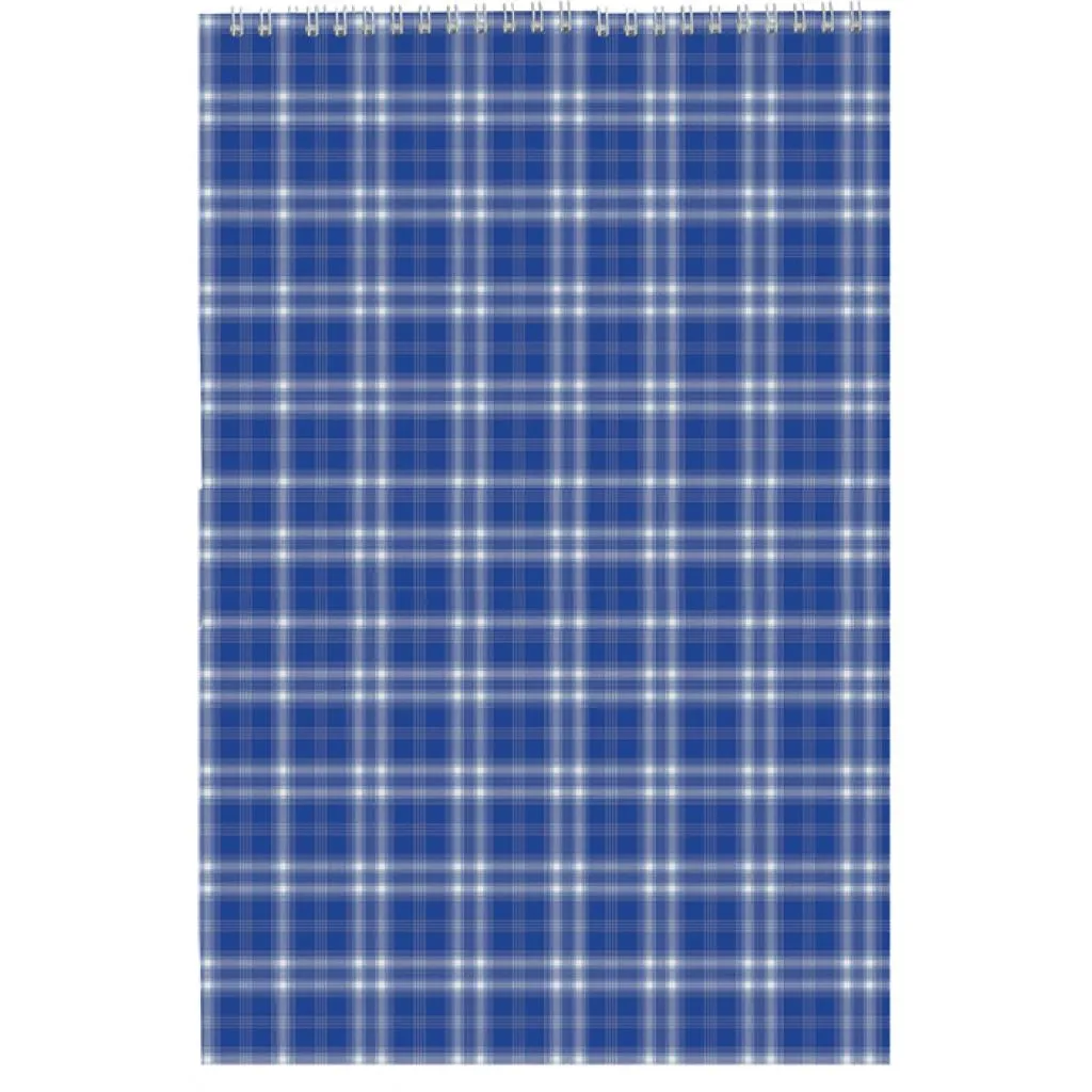 Блокнот Buromax spiral top, А4, 48sheets, square, blue (BM.2460-02)