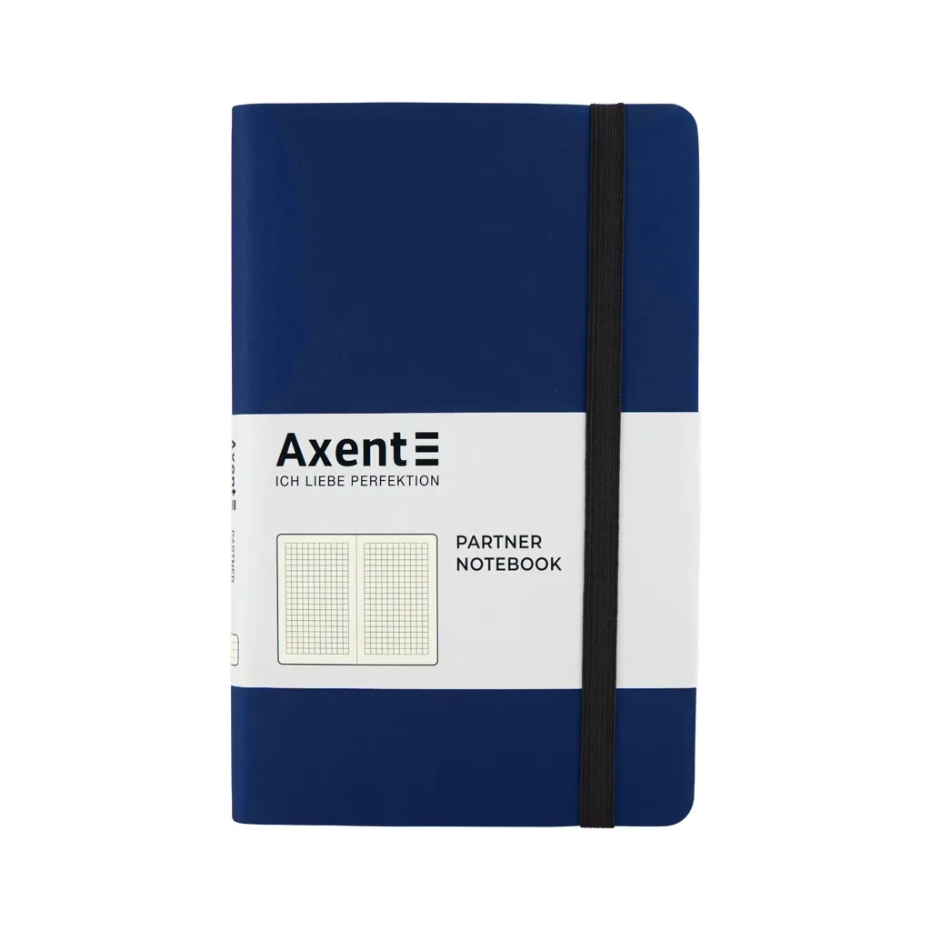  Axent Partner Soft, 125х195, 96л, клет, синий (8206-02-A)