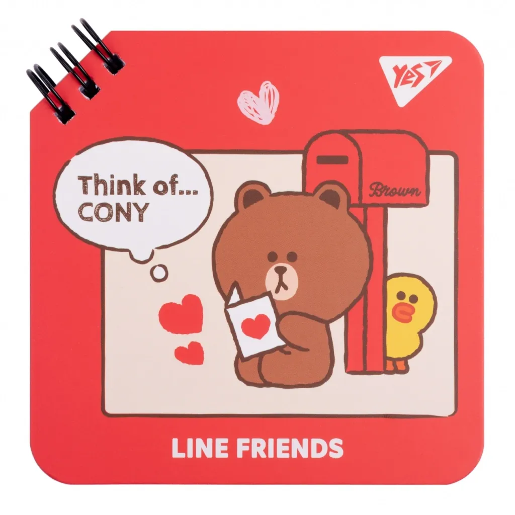  Yes Line Friends Think of Cony 110 х 110 80 листов (151751)